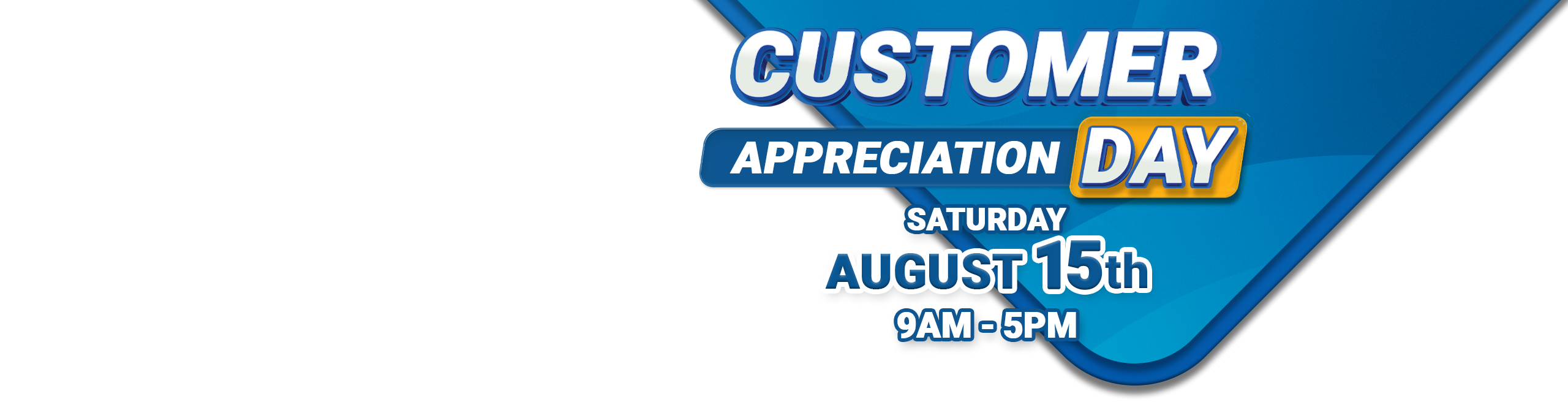 Customer Appreciation Day