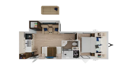 2027 WINNEBAGO ACCESS 25RK — Floor plan