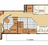2008 FLEETWOOD TERRA LX SERIES 31M — Floor plan