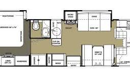 2015 Sunseeker 2860DS — Floor plan